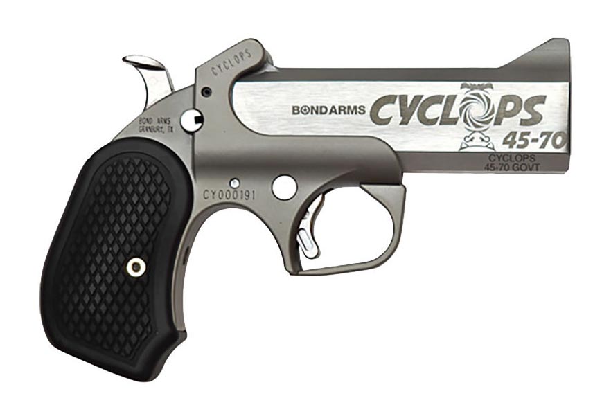 Handguns Bond Arms 4.25" 45 70GOVT BOND BACYP  CYCLOPS BIG BORE  45-70 4.25" W/HLSTR • Model: 4.25"